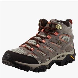 Merrell Women's Moab 2 Mid Waterproof Hiking Boot, Bungee Cord, 7
